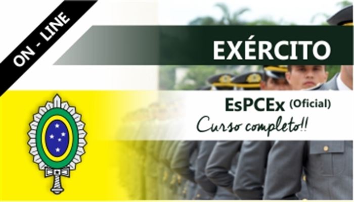 ESPCEX EXÉRCITO ON-LINE + APOSTILAS E-BOOK GRÁTIS