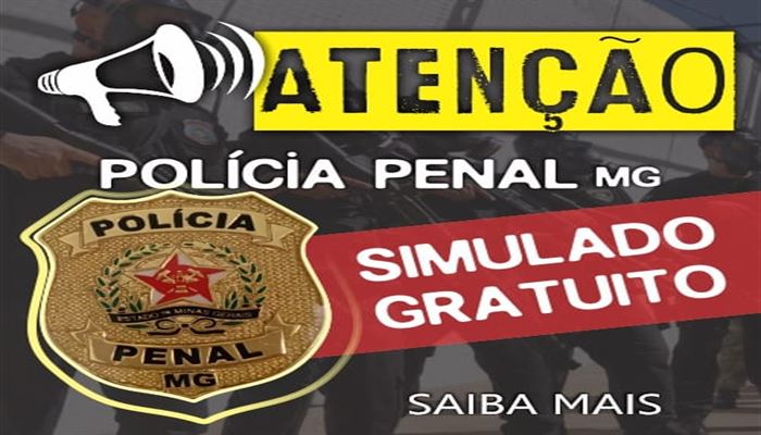 SIMULADO POLÍCIA PENAL MG 2021_GRÁTIS