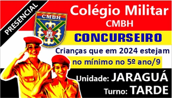 COLÉGIO MILITAR BH 6º_ANO/2025    TURNO:TARDE     UNIDADE_JARAGUÁ  INÍCIO:10/02/2025   TURMA:EM FORMAÇÃO 