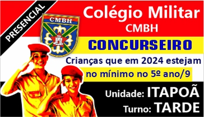 COLÉGIO MILITAR BH 6º_ANO/2025    TURNO:TARDE     UNIDADE_ITAPOÃ  INÍCIO:10/02/2025   TURMA:EM FORMAÇÃO  