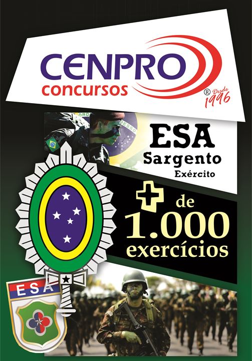 APOSTILA E-BOOK ESA   CADERNO_DE_EXERCÍCIOS  MAIS DE 1.000 COM GABARITO